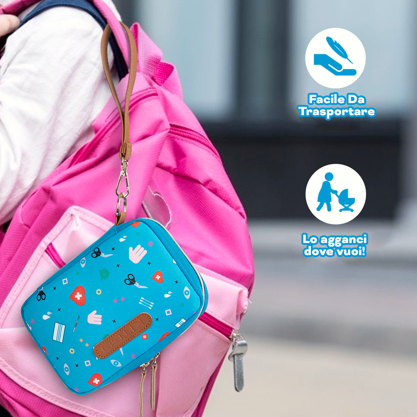 Kit di Primo Soccorso per Bambini – Tutto il necessario per la sicurezza fuori e dentro casa!